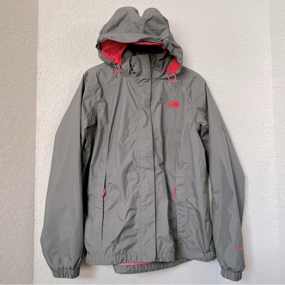 The North Face Jackets & Blazers - The North Face Women’s Large Rain Jacket Hooded Nylon Full Zip